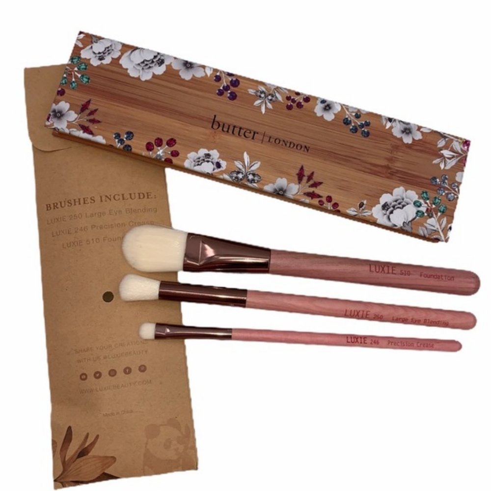 BUTTER LONDON Palette + LUXIE GAEA Brush set